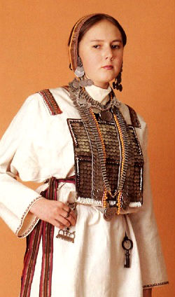 Costumul călărețului din Chuvashe - Nikolaev în