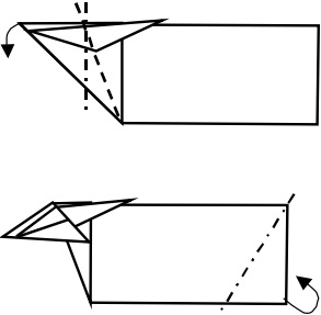 Kecske origami áramköri szerelvényből