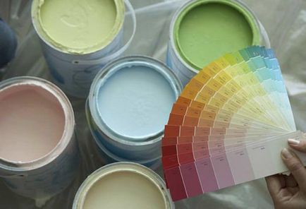 Фарба для шпалер під фарбування ніж фарбують, чи можна клеїти шпалери на масляну фарбу, кольору, фото,