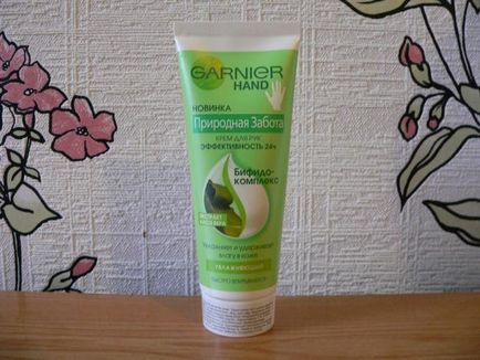 Крем для рук від garnier природна турбота з біфідокоплексом - відгуки про косметику