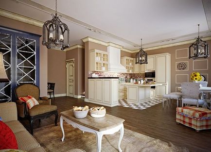 Круглі кухні дизайн - столи круглі дерев'яні обеденние- овальні