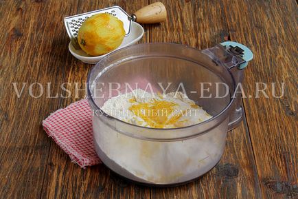 Лимонні тістечка рецепт з фото, чарівна