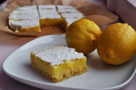 Tortul de lămâie este o rețetă de desert de la ussr cu o fotografie