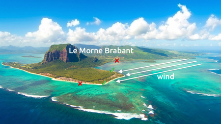 Caracteristici locale ale vântului din Mauritius