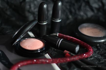 Mac rosu mineral - mineraliza blush noua romantism, un l i d i a r r y