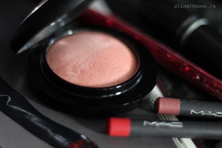 Mac мінеральні рум'яна - mineralize blush new romance, a l i n d i a r y