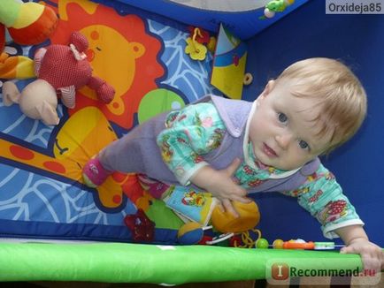 Манеж-ліжко seca baby park - «багато місця для ігор і збору іграшок (фото)», відгуки покупців