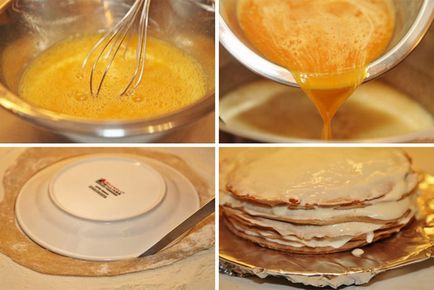 Reteta clasica Medovik - cea mai comuna tort de miere