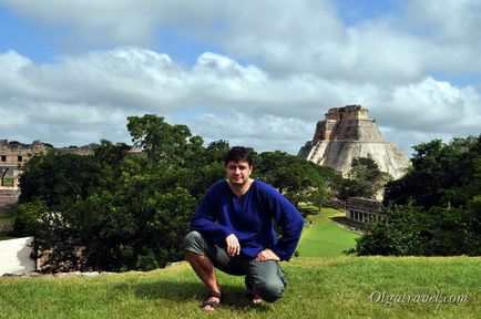 Mexic, Yucatan, orașul vechi Uxmal (uxmal)