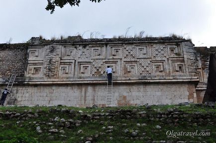 Mexic, Yucatan, orașul antic al Uxmal (uxmal)