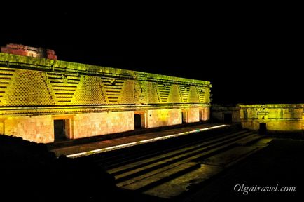 Mexic, Yucatan, orașul vechi Uxmal (uxmal)