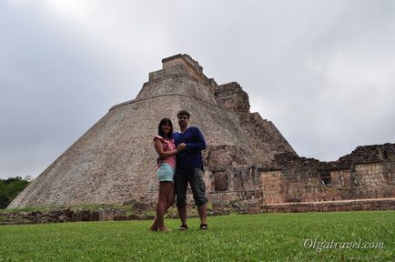 Mexic, Yucatan, orașul vechi Uxmal (uxmal)