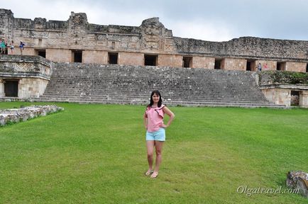 Mexic, Yucatan, orașul vechi Uxmal (uxmal)