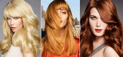 Culoarea părului la modă în 2017, fotografie