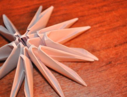 Modular origami pentru vaza și lebădă pentru lecții video