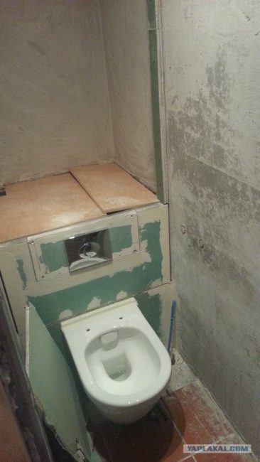 Instalarea instalației pentru toaleta rabatabilă