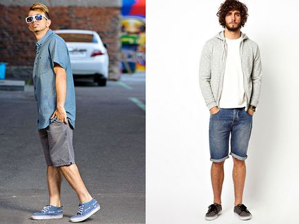 Pantaloni denim bărbați - un model de vacanță de vară și nu numai ... (foto)