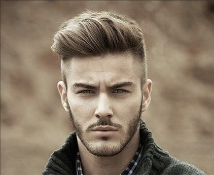 Férfi hajvágás borotvált oldalán fotók, megnézve anyagmozgató képesség (női magazin) Férfi hajvágás borotvált oldalán fotók, kilátás styling lehetőségek