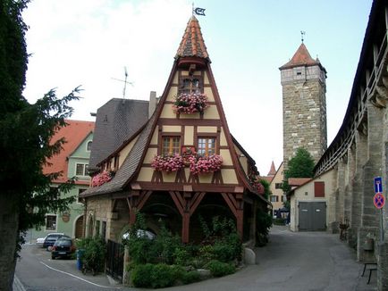 Német Rothenburg - a város az örök Karácsony