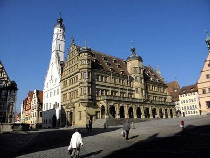 Német Rothenburg - a város az örök Karácsony