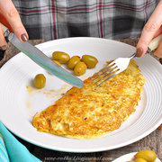 Omelet cu umplutură 