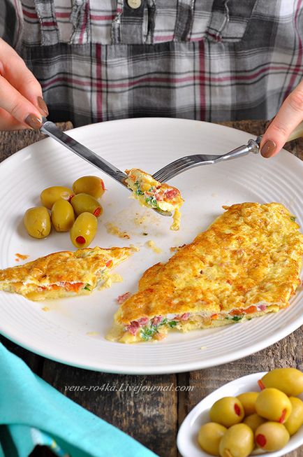 Omelet cu umplutură 