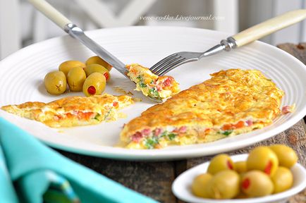 Omelet cu umplutură 