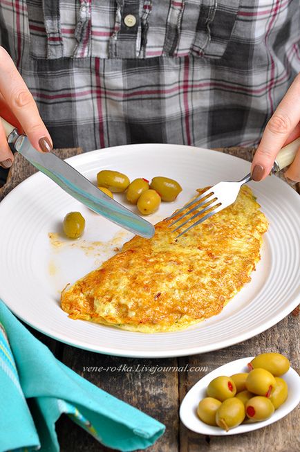 Omelet cu umplutură 