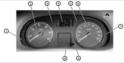 Controale, tablou de bord, echipament pentru saloane opel vivaro, monolit pentru edituri