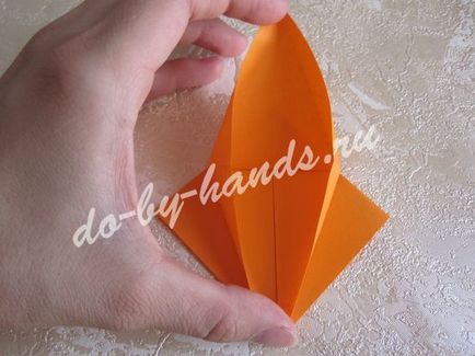 Capră Origami pentru copii, diagrama, clasa master pas cu pas cu fotografie