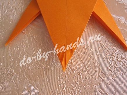 Capră Origami pentru copii, diagrama, clasa master pas cu pas cu fotografie