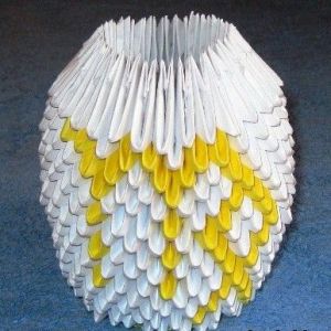Орігамі модулів вази - орігамі вази збірка - модульне орігамі блог сергея тарасова
