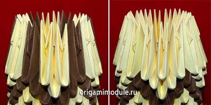 Origami asamblare vaze