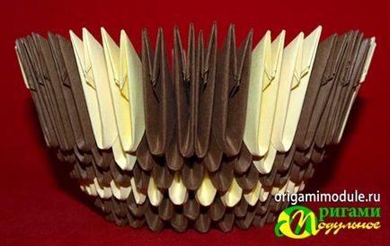 Origami asamblare vaze