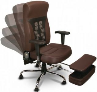 Ортопедичне крісло для роботи за комп'ютером зі спинкою для дому та офісу