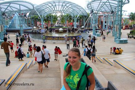 Sentosa Island Szingapúr hogyan juthatunk el oda, hogy mit lehet látni, szállodák Sentosa