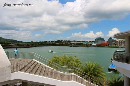 Sentosa Island Szingapúr hogyan juthatunk el oda, hogy mit lehet látni, szállodák Sentosa