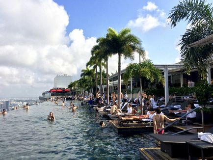 Готель marina bay sands в Сінгапурі, let travel