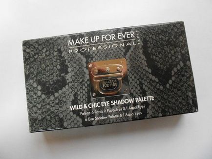 Палітра тіней для макіяжу очей - wild - chic - від make up for ever - відгуки, фото і ціна