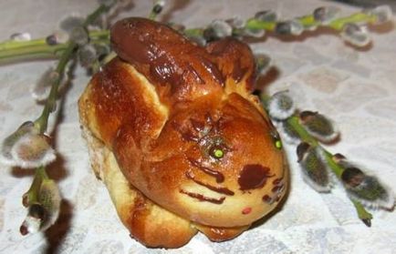 Easter bunny-lépésben recept (előállítás Cook) Easter Bunny recept lépésről lépésre