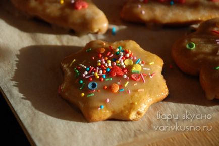 Roast cookie-uri de turtă dulce în conformitate cu rețeta Arkhangelsk