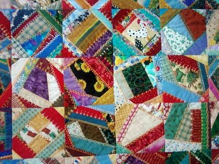 Patchwork mester osztály saját kezűleg, videó patchwork a lusta, hímzés, újdonság tervez,