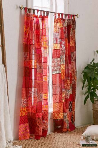Patchwork függöny 70 kényelmes ötleteket és hogyan kell varrni a saját kezét, belső (függönyök patchwork stílus) Patchwork függöny 70 kényelmes ötleteket és hogyan kell varrni a saját kezét, belső