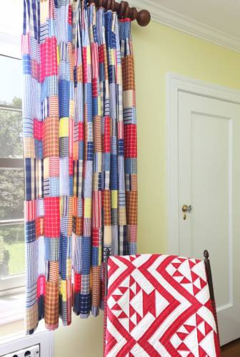 Patchwork függöny 70 kényelmes ötleteket és hogyan kell varrni a saját kezét, belső (függönyök) Patchwork függöny 70 kényelmes ötleteket és hogyan kell varrni a saját kezét, belső