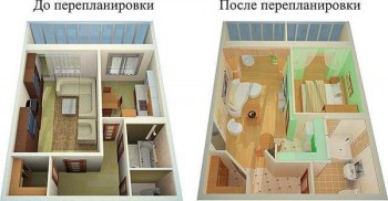 Modificați un apartament cum să aranjați și unde să aplicați