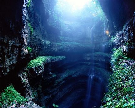 Peștera de înghițite