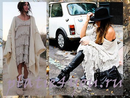 Boho ruha - elegáns, szokatlan, hangulatos (ruhák bohém stílus) Boho ruha - elegáns, szokatlan, bájos