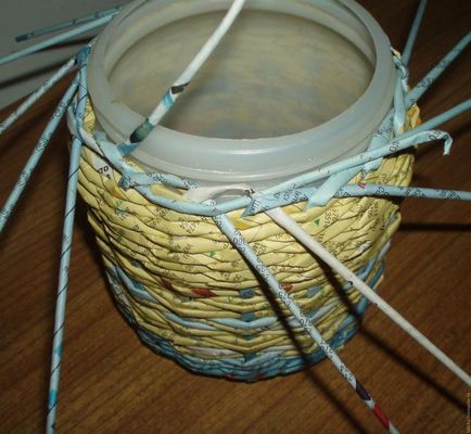 Плетений короб з кришкою - ярмарок майстрів - ручна робота, handmade