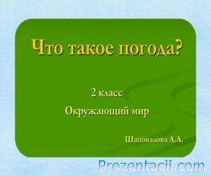 Презентація що таке погода