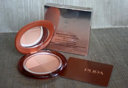 Pupa 4 sun bronzing powder spf15 - бюджетна альтернатива guerlain terracotta 4 seasons spf10 відгуки